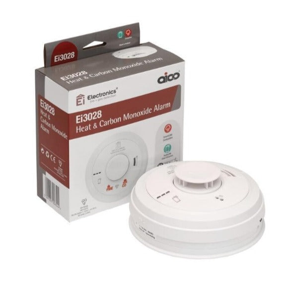 Aico EI3028 Interlinked Heat & Carbon Monoxide Alarm